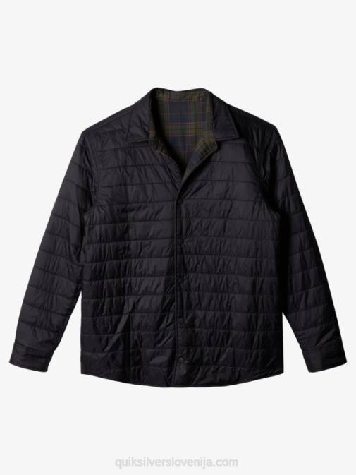 Quiksilver PJ4H1703 moški fantomski prosti vzpon dvostranska flanelasta majica z izolacijo za prosti vzpon