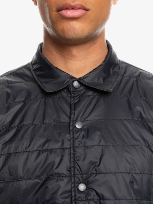 Quiksilver PJ4H1703 moški fantomski prosti vzpon dvostranska flanelasta majica z izolacijo za prosti vzpon