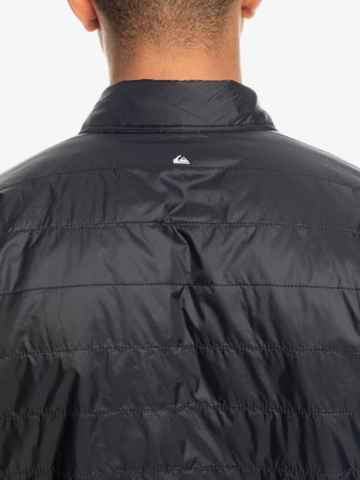 Quiksilver PJ4H1703 moški fantomski prosti vzpon dvostranska flanelasta majica z izolacijo za prosti vzpon