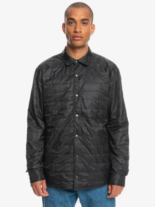 Quiksilver PJ4H1703 moški fantomski prosti vzpon dvostranska flanelasta majica z izolacijo za prosti vzpon
