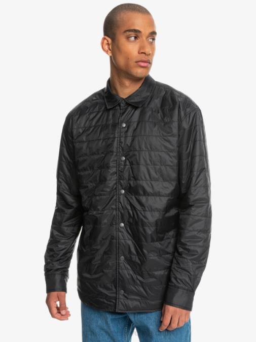 Quiksilver PJ4H1703 moški fantomski prosti vzpon dvostranska flanelasta majica z izolacijo za prosti vzpon