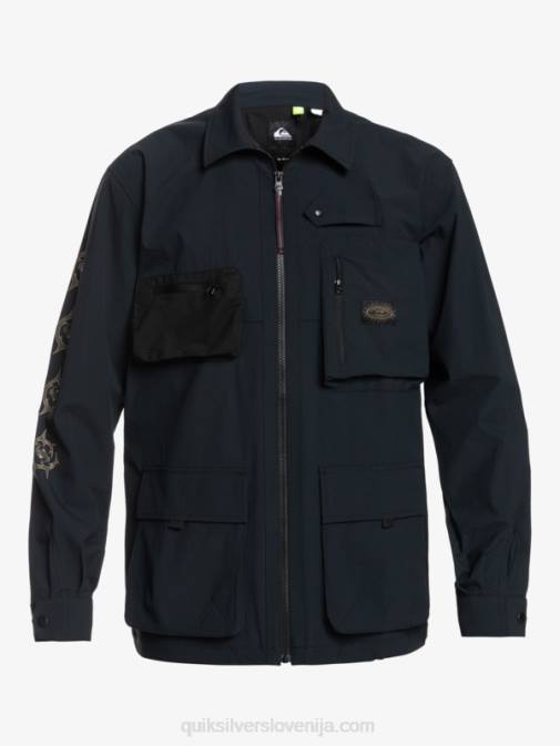 Quiksilver PJ4H1717 moški Črna Under sky majica z dolgimi rokavi
