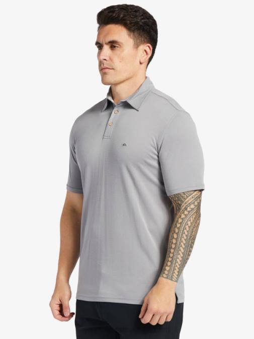 Quiksilver PJ4H247 moški morski pes waterman waterpolo polo majica s kratkimi rokavi