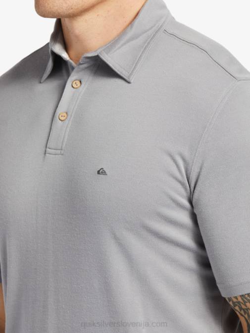 Quiksilver PJ4H247 moški morski pes waterman waterpolo polo majica s kratkimi rokavi