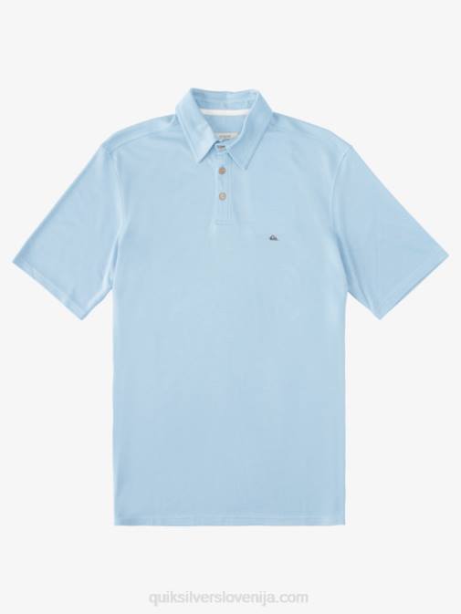 Quiksilver PJ4H248 moški temno modra waterman waterpolo polo majica s kratkimi rokavi