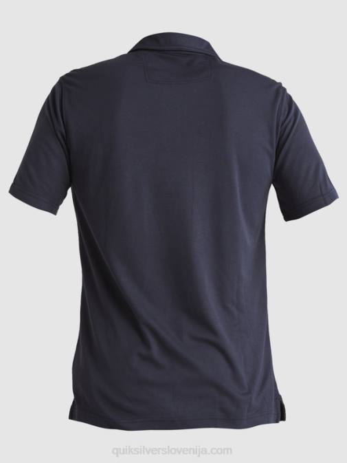 Quiksilver PJ4H250 moški modre noči waterman waterpolo polo majica s kratkimi rokavi