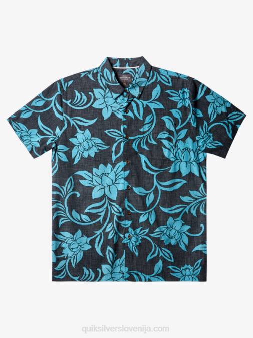 Quiksilver PJ4H287 moški črna vsak vikend w srajca s kratkimi rokavi waterman vsak vikend