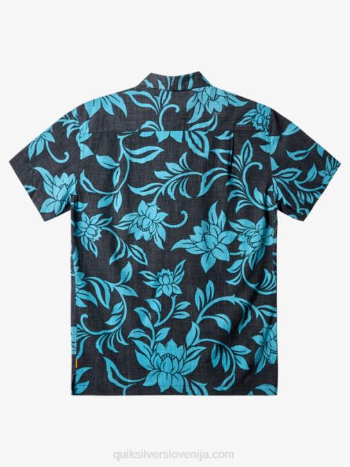 Quiksilver PJ4H287 moški črna vsak vikend w srajca s kratkimi rokavi waterman vsak vikend