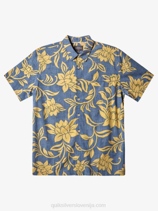Quiksilver PJ4H290 moški praporščak modra vsak vikend w srajca s kratkimi rokavi waterman vsak vikend