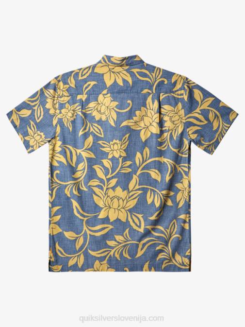 Quiksilver PJ4H290 moški praporščak modra vsak vikend w srajca s kratkimi rokavi waterman vsak vikend