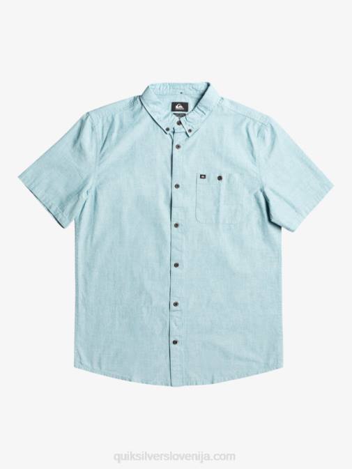 Quiksilver PJ4H377 moški maroško modra winfall majica s kratkimi rokavi