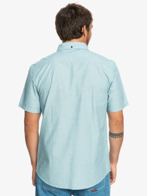 Quiksilver PJ4H377 moški maroško modra winfall majica s kratkimi rokavi