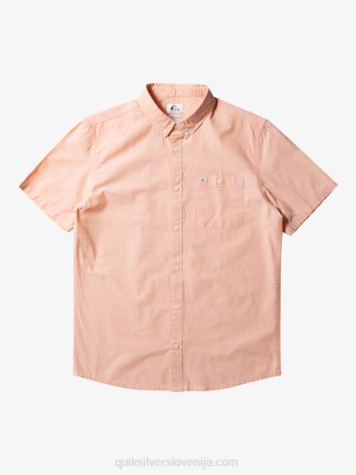 Quiksilver PJ4H378 moški bakreno porjavelost winfall majica s kratkimi rokavi