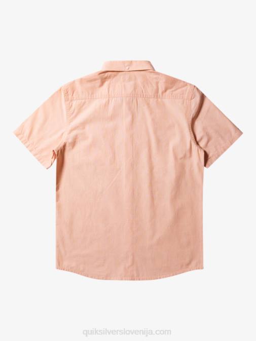 Quiksilver PJ4H378 moški bakreno porjavelost winfall majica s kratkimi rokavi