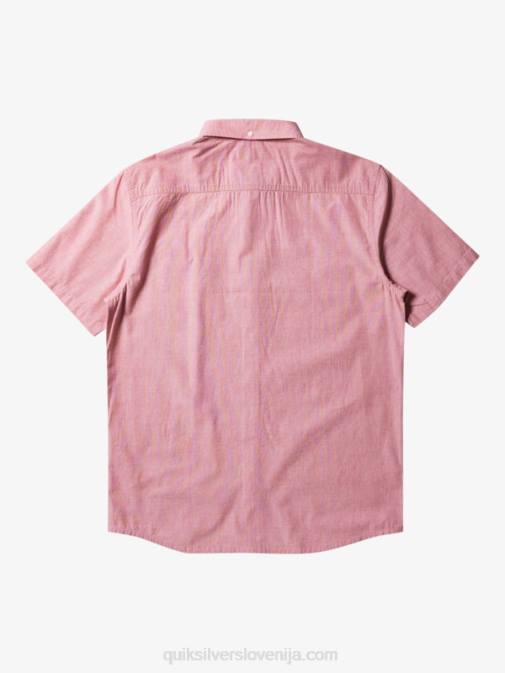 Quiksilver PJ4H379 moški rdeči oker winfall majica s kratkimi rokavi
