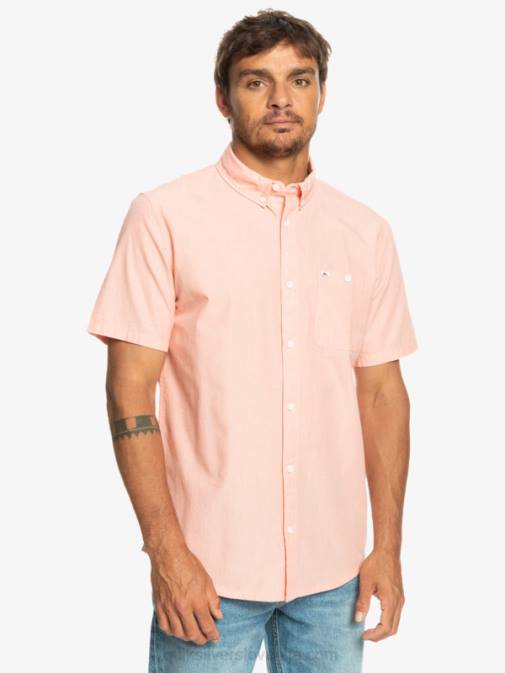 Quiksilver PJ4H380 moški svež losos winfall majica s kratkimi rokavi