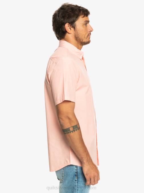 Quiksilver PJ4H380 moški svež losos winfall majica s kratkimi rokavi