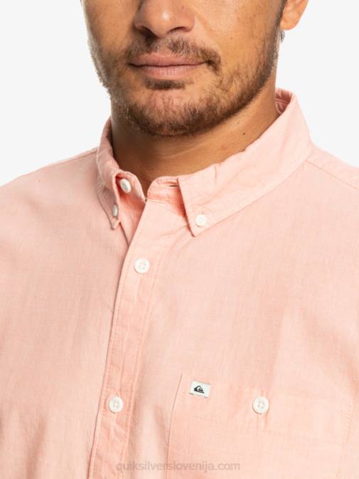 Quiksilver PJ4H380 moški svež losos winfall majica s kratkimi rokavi