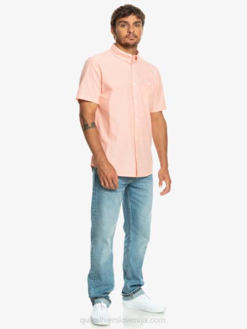 Quiksilver PJ4H380 moški svež losos winfall majica s kratkimi rokavi