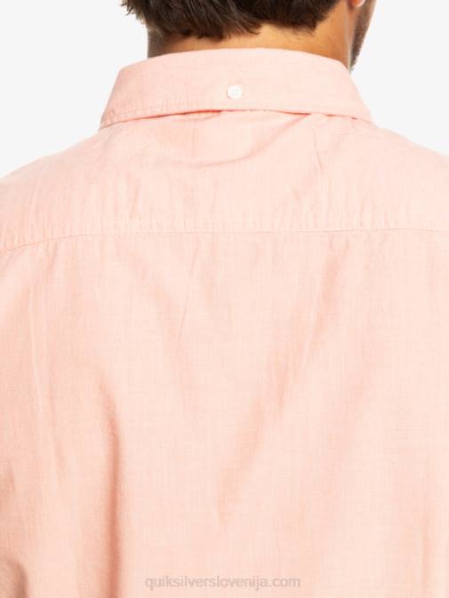 Quiksilver PJ4H380 moški svež losos winfall majica s kratkimi rokavi