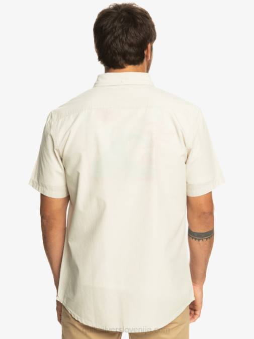 Quiksilver PJ4H381 moški plaza taupe winfall majica s kratkimi rokavi