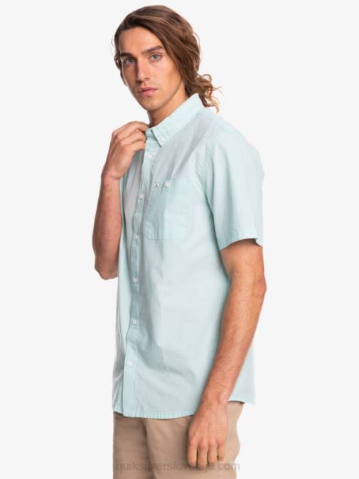 Quiksilver PJ4H385 moški angelsko modra winfall majica s kratkimi rokavi