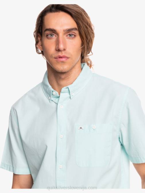Quiksilver PJ4H385 moški angelsko modra winfall majica s kratkimi rokavi