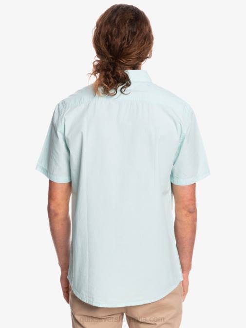 Quiksilver PJ4H385 moški angelsko modra winfall majica s kratkimi rokavi
