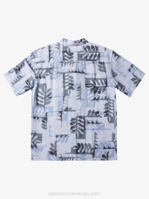 Quiksilver PJ4H398 moški beli kanuji greben w waterman kanuji reef tehnična majica s kratkimi rokavi