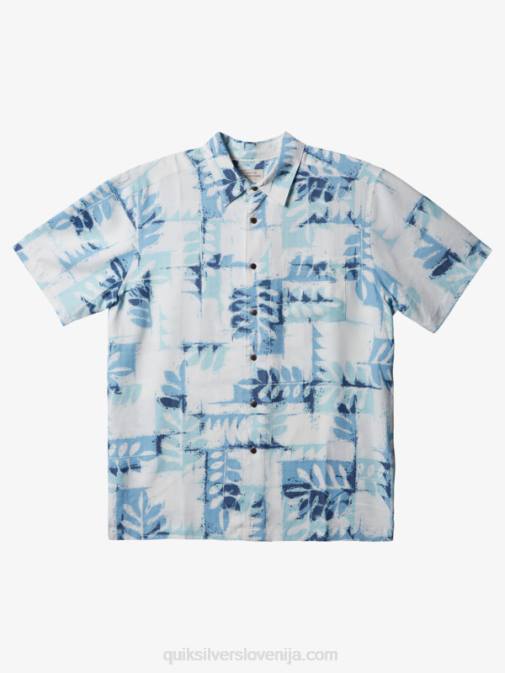 Quiksilver PJ4H399 moški mrak modri kanuji greben w waterman kanuji reef tehnična majica s kratkimi rokavi