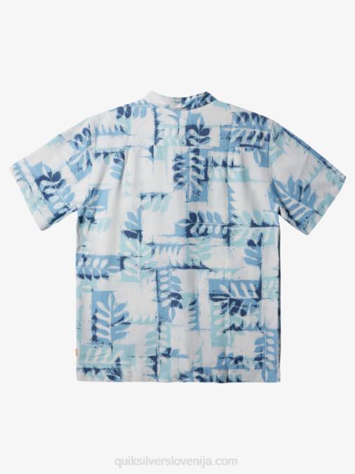Quiksilver PJ4H399 moški mrak modri kanuji greben w waterman kanuji reef tehnična majica s kratkimi rokavi