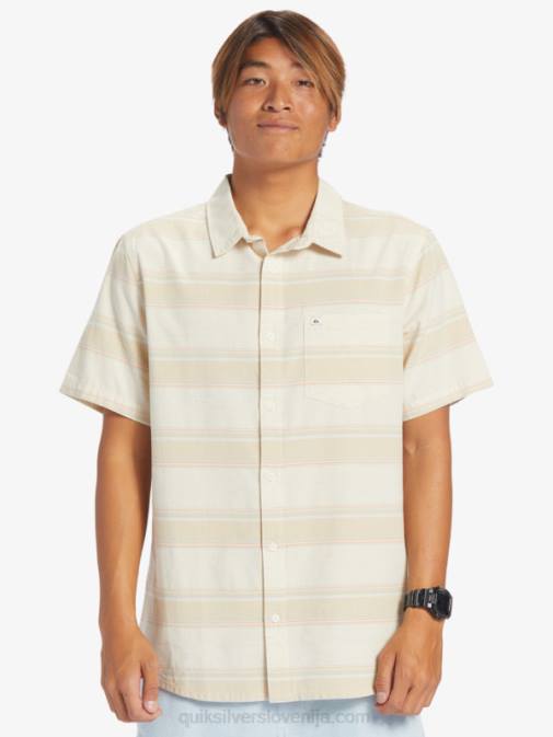 Quiksilver PJ4H445 moški breza cali str srajca s kratkimi rokavi cali sunrise