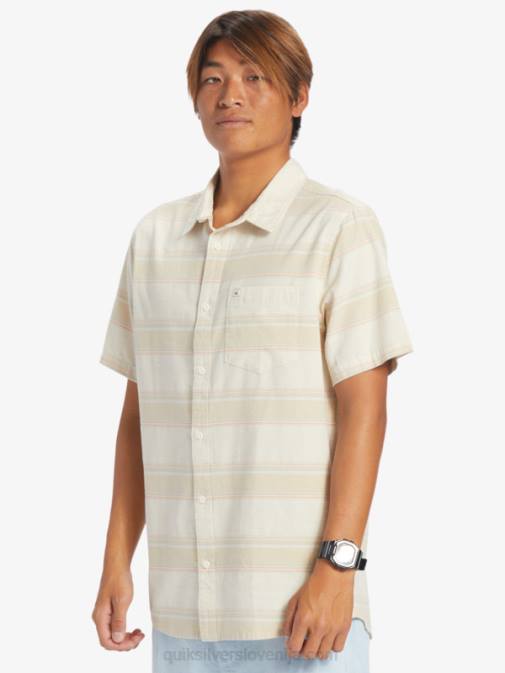 Quiksilver PJ4H445 moški breza cali str srajca s kratkimi rokavi cali sunrise