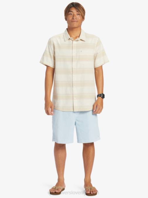 Quiksilver PJ4H445 moški breza cali str srajca s kratkimi rokavi cali sunrise