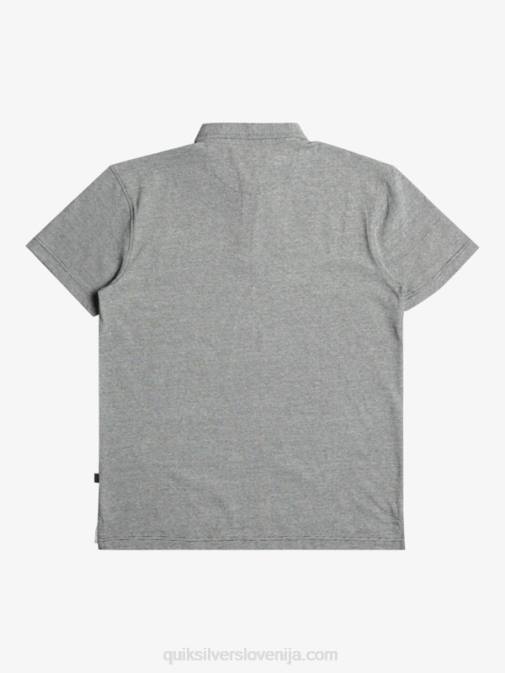 Quiksilver PJ4H476 moški Črna polo majica s kratkimi rokavi sunset cruise