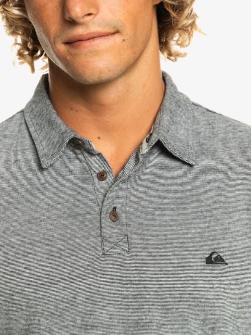 Quiksilver PJ4H476 moški Črna polo majica s kratkimi rokavi sunset cruise