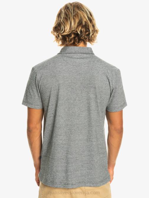 Quiksilver PJ4H476 moški Črna polo majica s kratkimi rokavi sunset cruise