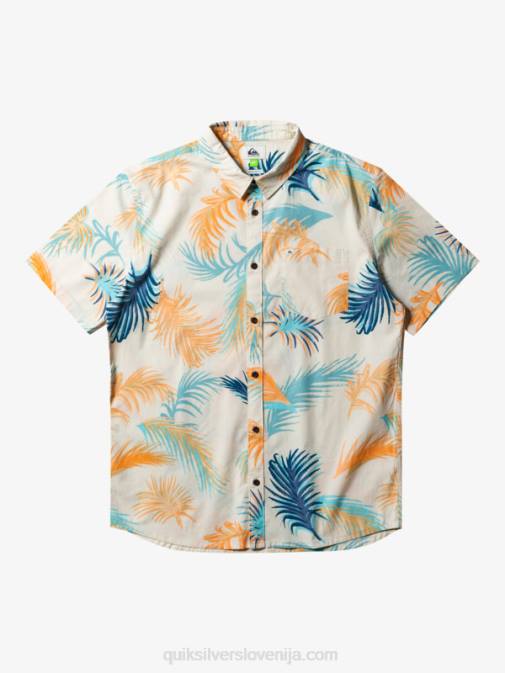 Quiksilver PJ4H550 moški breza tropska napaka tropical glitch srajca s kratkimi rokavi