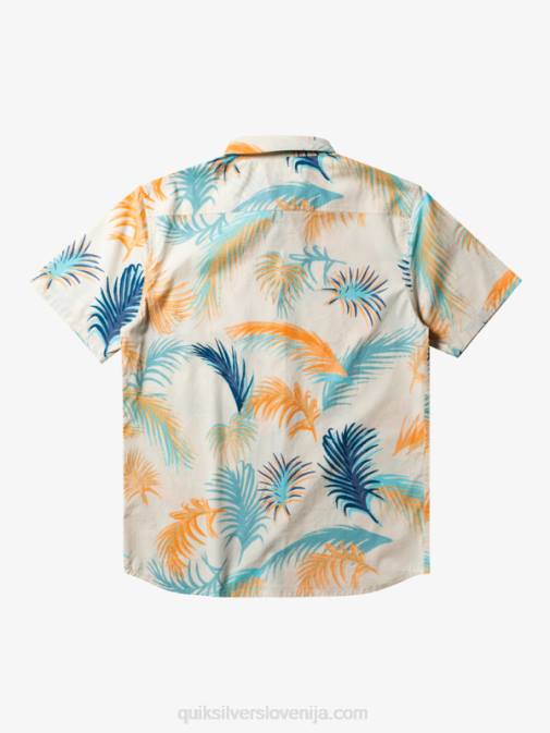 Quiksilver PJ4H550 moški breza tropska napaka tropical glitch srajca s kratkimi rokavi