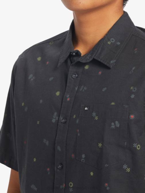 Quiksilver PJ4H589 moški asfalt mirno rave ss mirna rave majica s kratkimi rokavi
