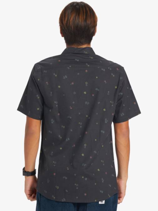 Quiksilver PJ4H589 moški asfalt mirno rave ss mirna rave majica s kratkimi rokavi