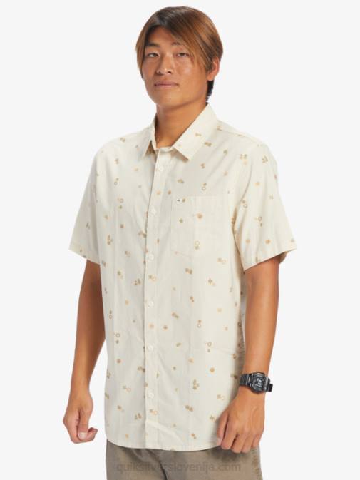 Quiksilver PJ4H590 moški breza miren rave ss mirna rave majica s kratkimi rokavi