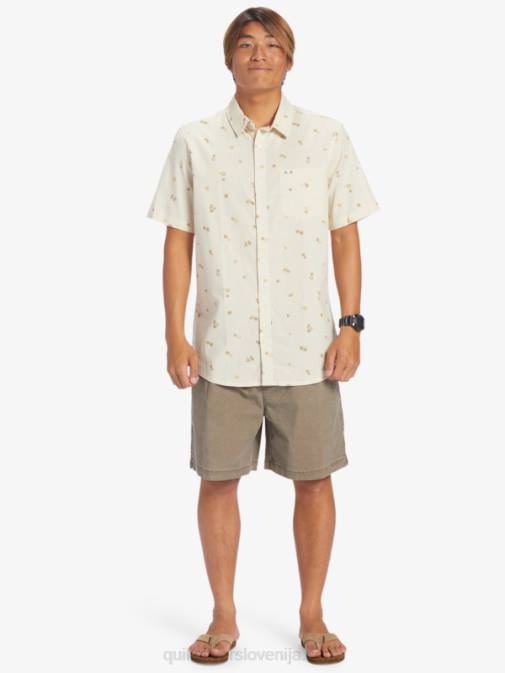Quiksilver PJ4H590 moški breza miren rave ss mirna rave majica s kratkimi rokavi