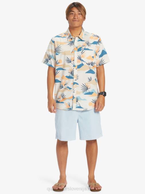 Quiksilver PJ4H666 moški breza počasna omamljenost ss slow dazed majica s kratkimi rokavi