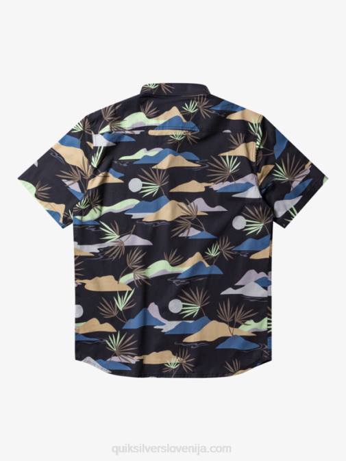Quiksilver PJ4H667 moški asfalt počasno omamljanje ss slow dazed majica s kratkimi rokavi