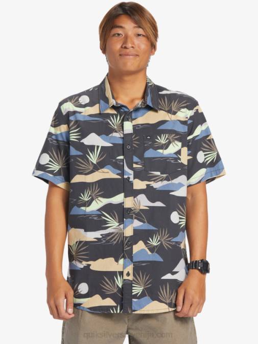 Quiksilver PJ4H667 moški asfalt počasno omamljanje ss slow dazed majica s kratkimi rokavi