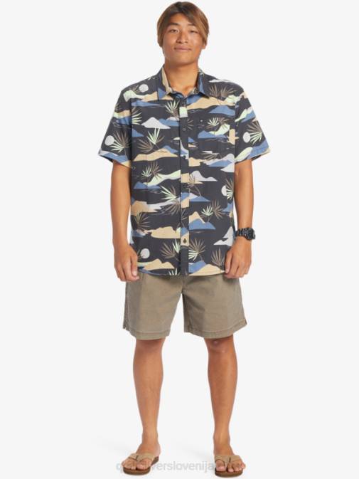 Quiksilver PJ4H667 moški asfalt počasno omamljanje ss slow dazed majica s kratkimi rokavi