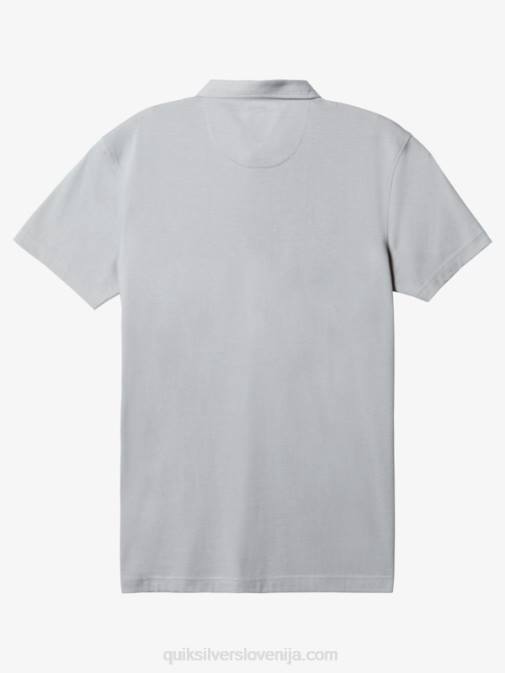 Quiksilver PJ4H750 moški žled stripe lite polo majica s kratkimi rokavi