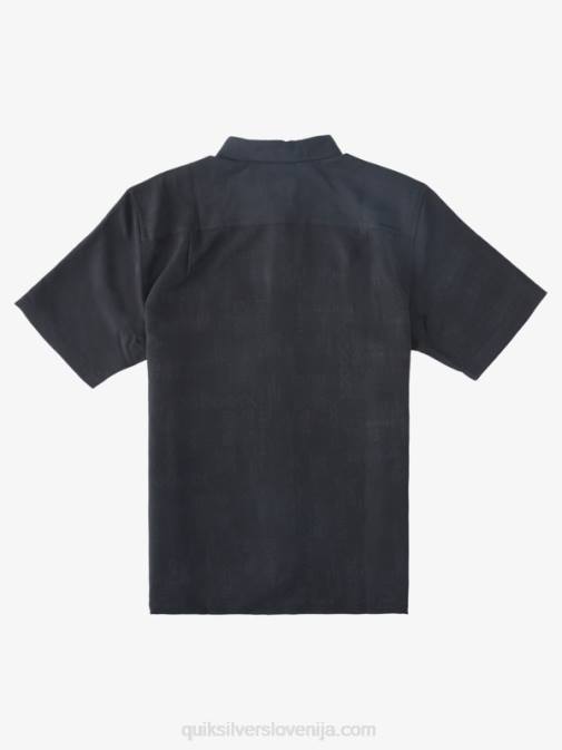 Quiksilver PJ4H798 moški Črna srajca s kratkimi rokavi waterman manele bay