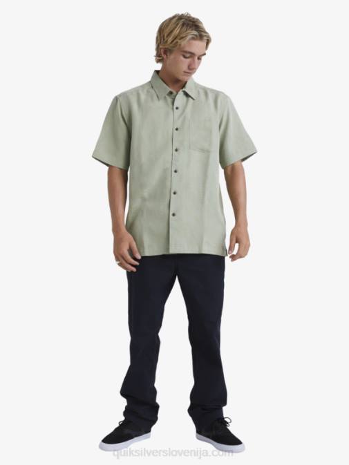 Quiksilver PJ4H801 moški čaj srajca s kratkimi rokavi waterman manele bay